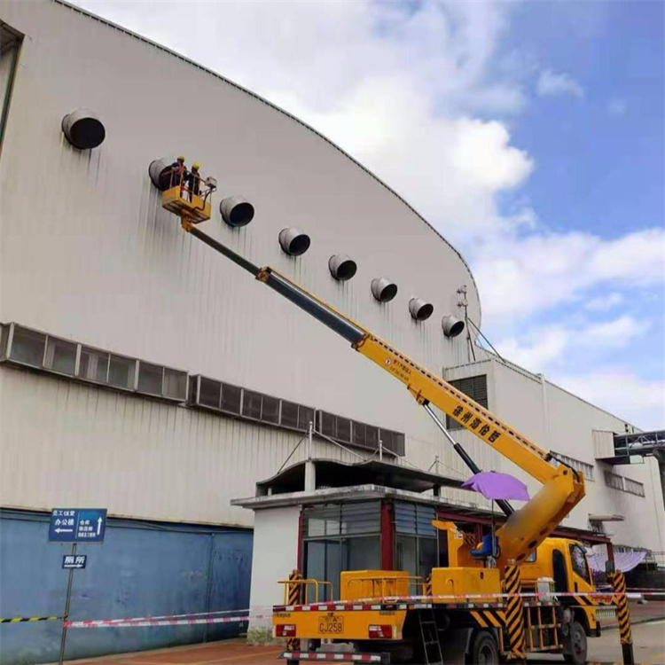 厦门同安高空作业车出租服务：专业广告牌安装解决方案