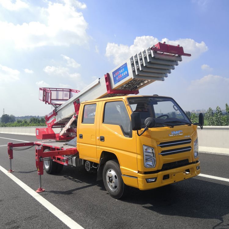 厦门同安出租云梯车电话 水泥上楼