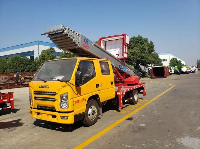 厦门同安附近云梯车出租 砂石搬运